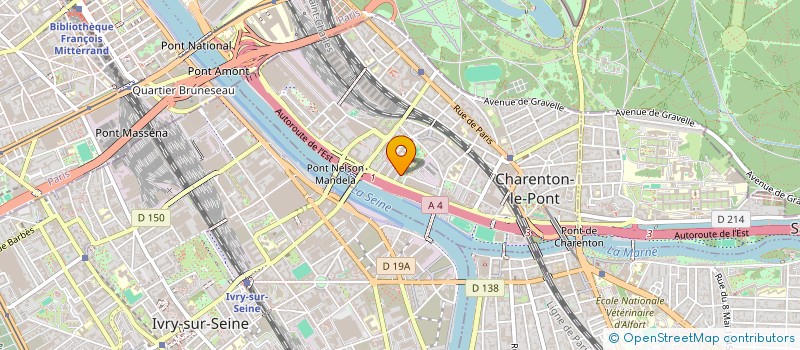 localisation de l'entreprise MONSIEUR HAMID ANNOUCHE  CHARENTON-LE-PONT