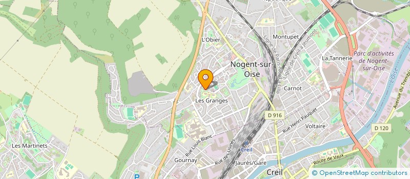 localisation de l'entreprise MONSIEUR HAMID AYOUBI  NOGENT-SUR-OISE