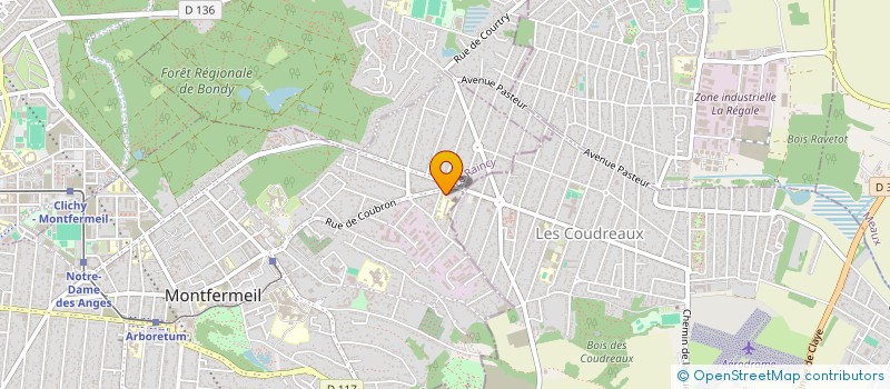 localisation de l'entreprise MONSIEUR HAMID AZZAOUI à MONTFERMEIL