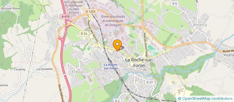 localisation de l'entreprise MONSIEUR HAMID BARJ  LA ROCHE-SUR-FORON