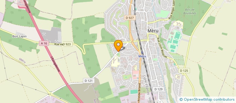 localisation de l'entreprise MONSIEUR HAMID BELAIDIA  AMBLAINVILLE