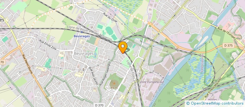 localisation de l'entreprise MONSIEUR HAMID BELMOUMENE  SAINT-AMAND-LES-EAUX