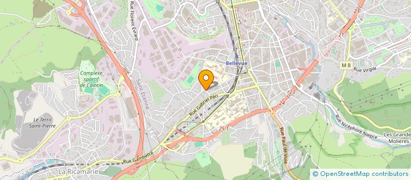 localisation de l'entreprise MONSIEUR HAMID BEN GUENED  SAINT-ETIENNE