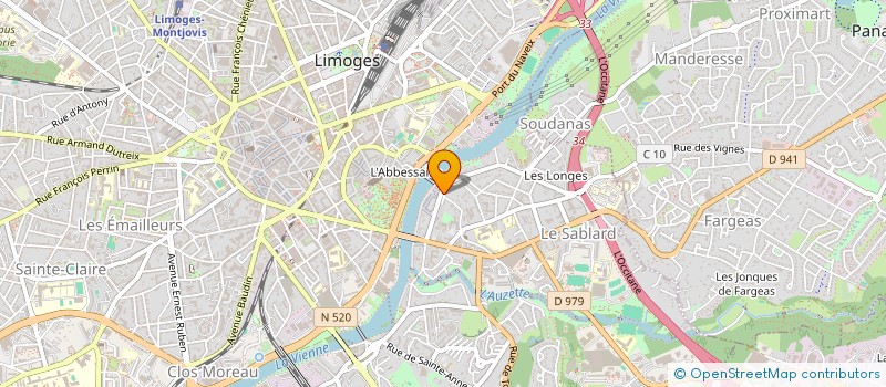 localisation de l'entreprise MONSIEUR HAMID BESSEGHIR à LIMOGES