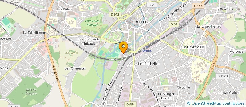 localisation de l'entreprise MONSIEUR HAMID BIFISSE à DREUX