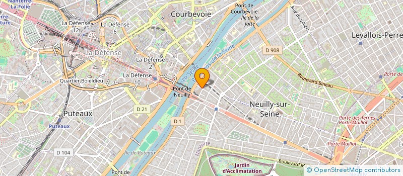 localisation de l'entreprise MONSIEUR HAMID BIGUA à NEUILLY-SUR-SEINE