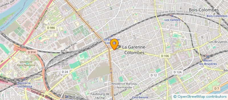 localisation de l'entreprise MONSIEUR HAMID BLEKACEMI à LA GARENNE-COLOMBES
