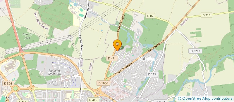 localisation de l'entreprise MONSIEUR HAMID BOUCHERAK  RUBELLES