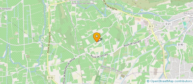 localisation de l'entreprise MONSIEUR HAMID BOUFTILA  BEAUMES-DE-VENISE