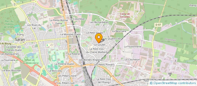 localisation de l'entreprise MONSIEUR HAMID BOUHLAL à SARAN