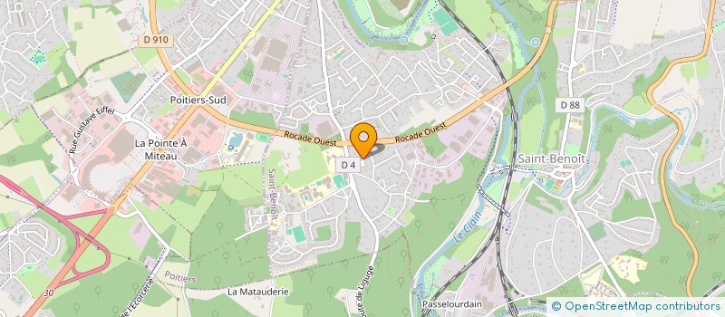 localisation de l'entreprise MONSIEUR HAMID BOUHRICHE à SAINT-BENOIT