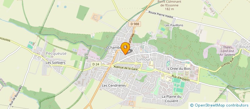 localisation de l'entreprise MONSIEUR HAMID BOUTOUBA  LIMOURS