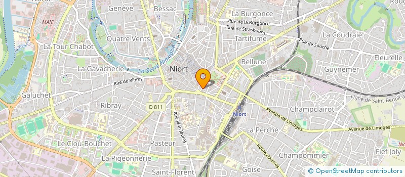 localisation de l'entreprise MONSIEUR HAMID BOUZIDI  NIORT