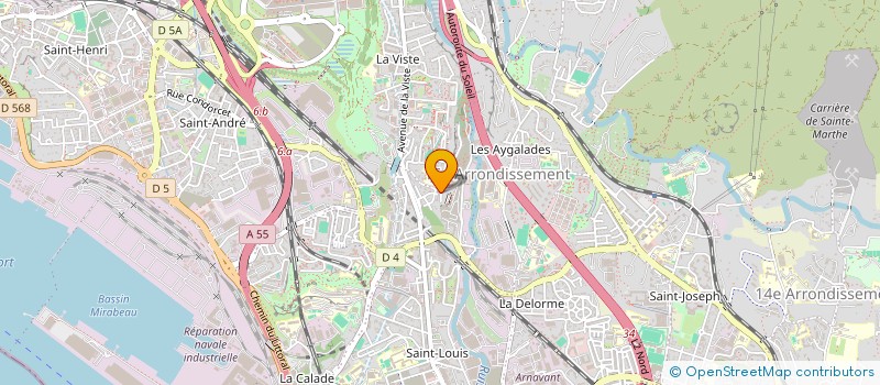 localisation de l'entreprise MONSIEUR HAMID CHAHER à MARSEILLE