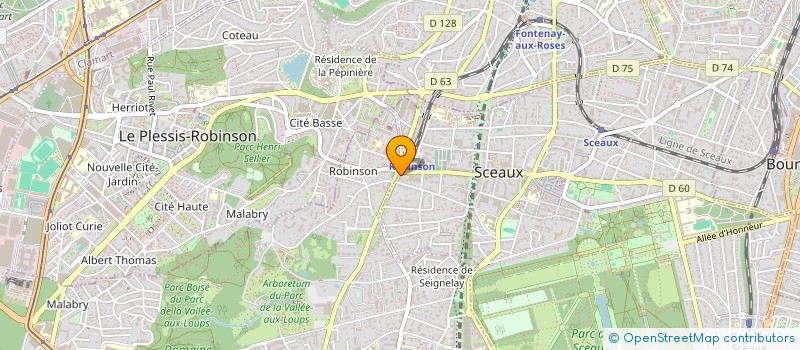 localisation de l'entreprise MONSIEUR HAMID CHAOUCHE à SCEAUX