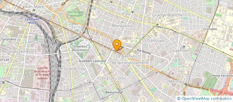 localisation de l'entreprise MONSIEUR HAMID CHAREF à LYON