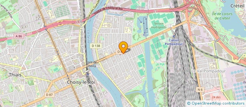 localisation de l'entreprise MONSIEUR HAMID CHIKIROU à CHOISY-LE-ROI