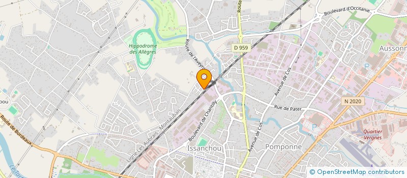 localisation de l'entreprise MONSIEUR HAMID CHRIF  MONTAUBAN