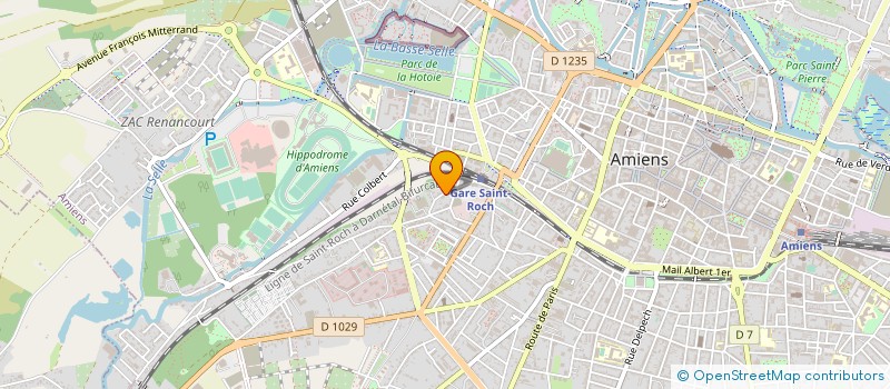 localisation de l'entreprise MONSIEUR HAMID DAOUDI  AMIENS