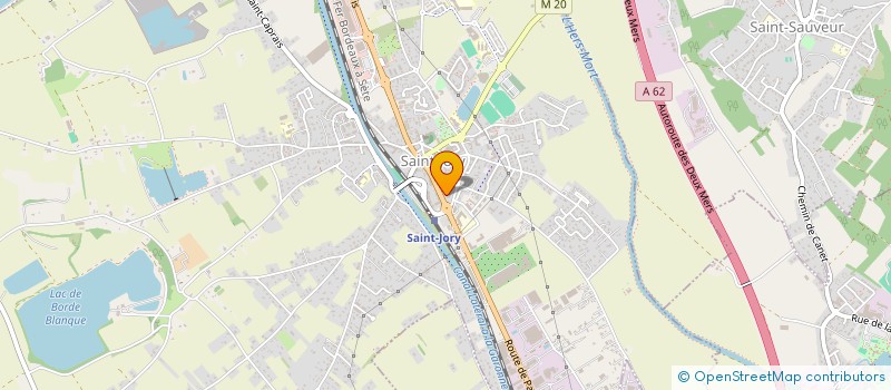 localisation de l'entreprise MONSIEUR HAMID DOUHOU  SAINT-JORY