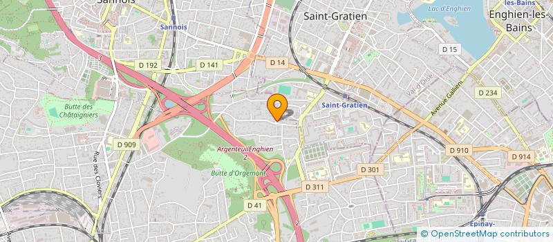 localisation de l'entreprise MONSIEUR HAMID DRAPOEL  ARGENTEUIL