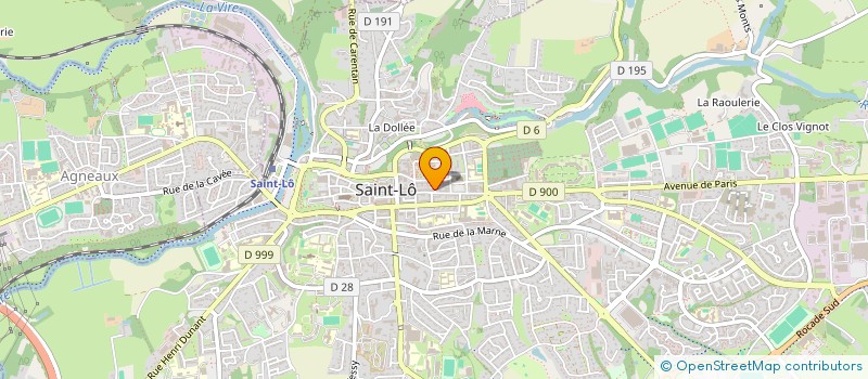 localisation de l'entreprise MONSIEUR HAMID DUSTKHIL  SAINT-LO