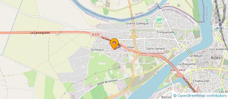 localisation de l'entreprise MONSIEUR HAMID ECHAFAI  ARLES