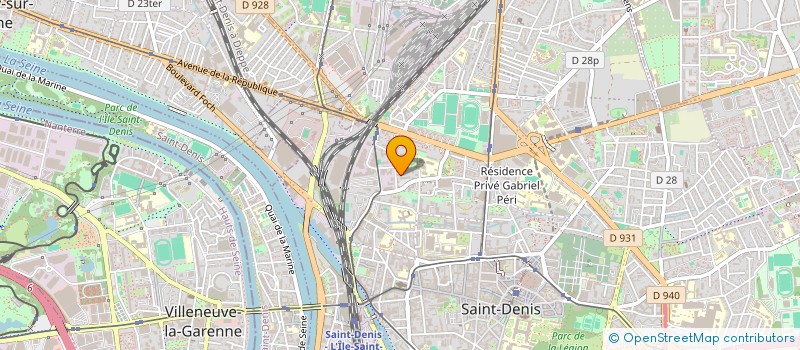 localisation de l'entreprise MONSIEUR HAMID EL ABDI  SAINT-DENIS