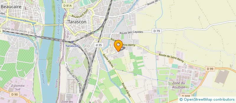 localisation de l'entreprise MONSIEUR HAMID EL AISSAOUI  TARASCON