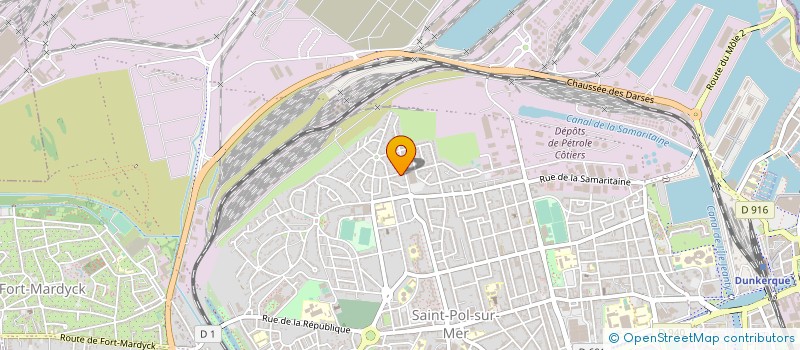 localisation de l'entreprise MONSIEUR HAMID EL BARKAOUI à DUNKERQUE