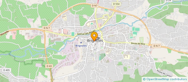 localisation de l'entreprise MONSIEUR HAMID EL MERZOUKI  BRIGNOLES