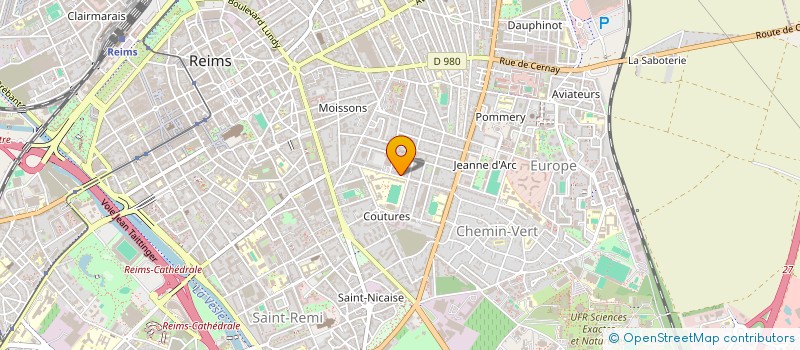 localisation de l'entreprise MONSIEUR HAMID EL OUARDI  REIMS