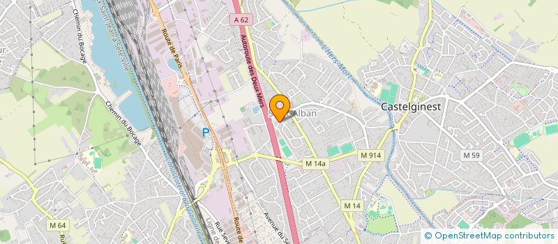 localisation de l'entreprise MONSIEUR HAMID ELHASSANI  SAINT-ALBAN