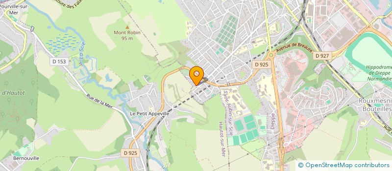 localisation de l'entreprise MONSIEUR HAMID ER-RABEHY  DIEPPE