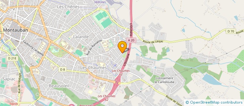 localisation de l'entreprise MONSIEUR HAMID ES SALMI  MONTAUBAN