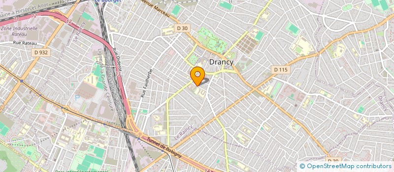 localisation de l'entreprise MONSIEUR HAMID FOFANA à DRANCY