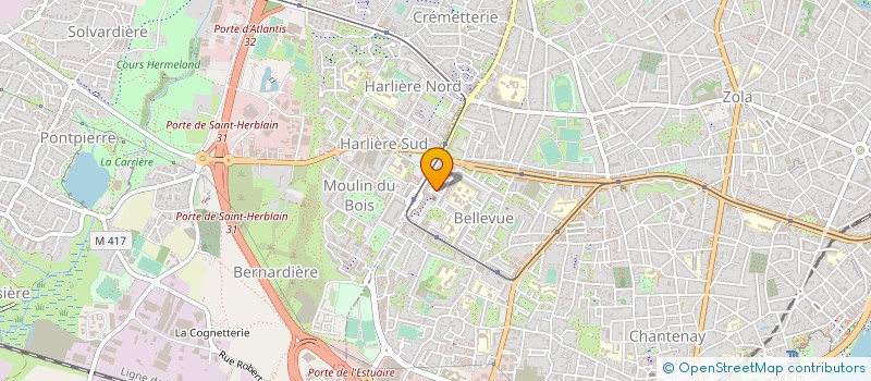 localisation de l'entreprise MONSIEUR HAMID GROUROU à NANTES