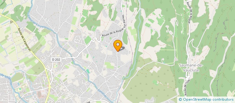 localisation de l'entreprise MONSIEUR HAMID HABCHI  L'ISLE-SUR-LA-SORGUE