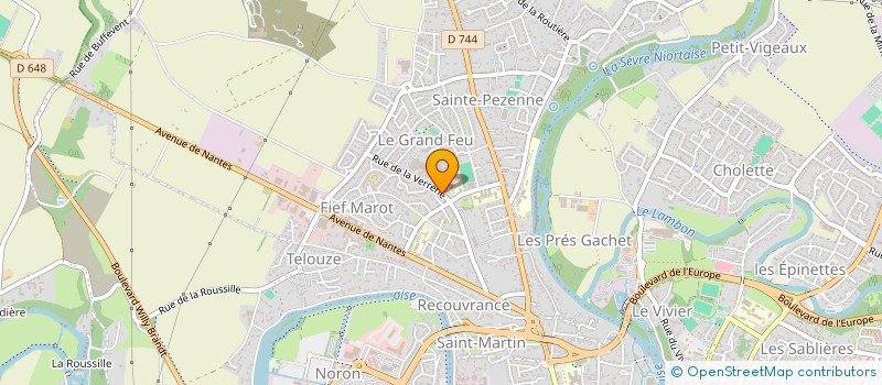 localisation de l'entreprise MONSIEUR HAMID HADDADI  NIORT