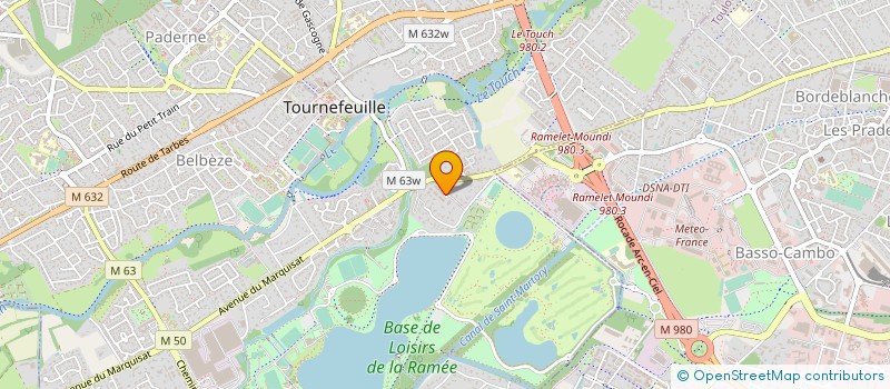 localisation de l'entreprise MONSIEUR HAMID HAIDAR à TOURNEFEUILLE