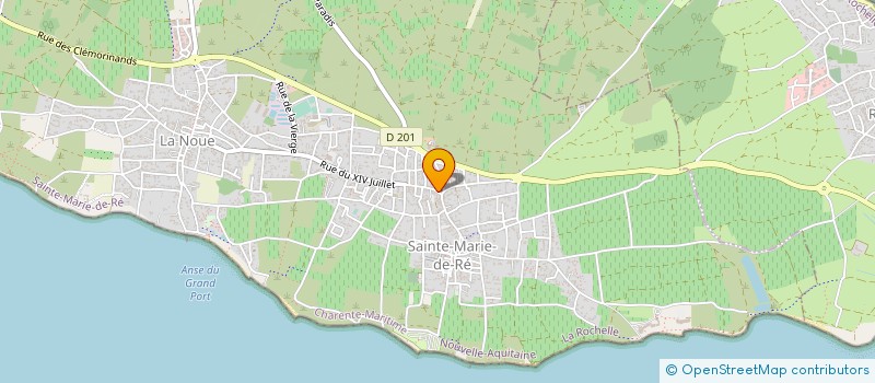 localisation de l'entreprise MONSIEUR HAMID HAMADACHE  SAINTE-MARIE-DE-RE