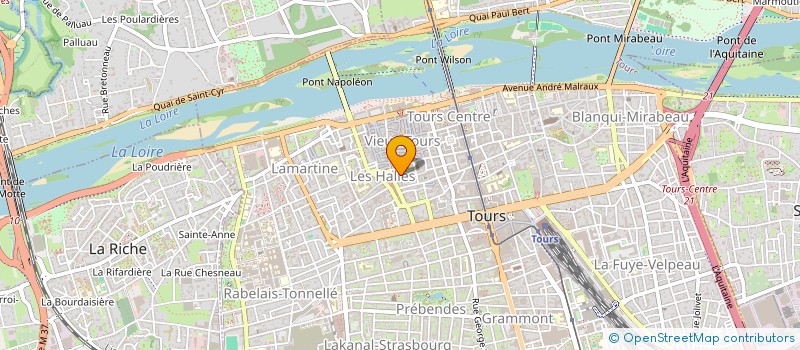 localisation de l'entreprise MONSIEUR HAMID HAMIDI  TOURS