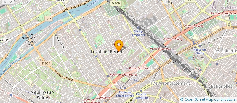 localisation de l'entreprise MONSIEUR HAMID HAMMOUM à LEVALLOIS-PERRET