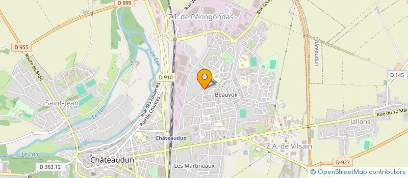 localisation de l'entreprise MONSIEUR HAMID HAMOUMI à CHATEAUDUN