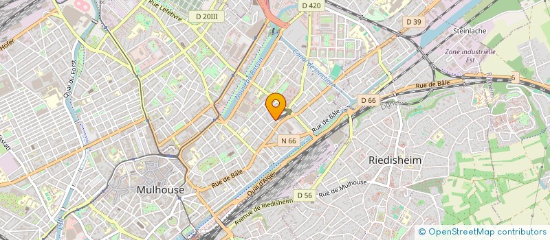 localisation de l'entreprise MONSIEUR HAMID HOTAK  MULHOUSE