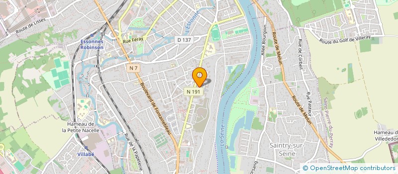 localisation de l'entreprise MONSIEUR HAMID IBRAHIM à CORBEIL-ESSONNES