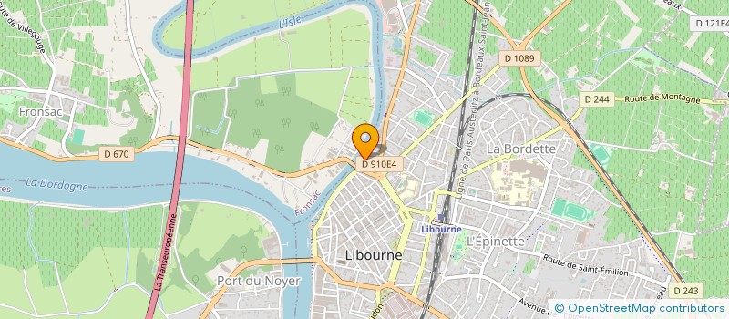 localisation de l'entreprise MONSIEUR HAMID IZLANE  LIBOURNE