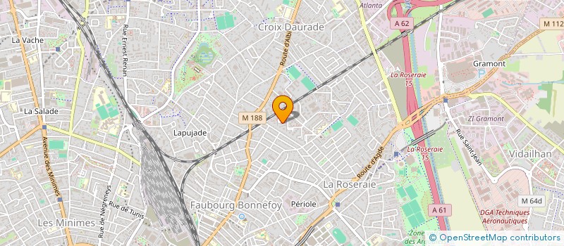 localisation de l'entreprise MONSIEUR HAMID KADIRI à TOULOUSE