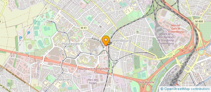 localisation de l'entreprise MONSIEUR HAMID KANDARI à STRASBOURG