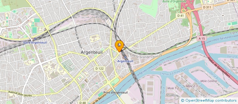 localisation de l'entreprise MONSIEUR HAMID KECHICHI  ARGENTEUIL